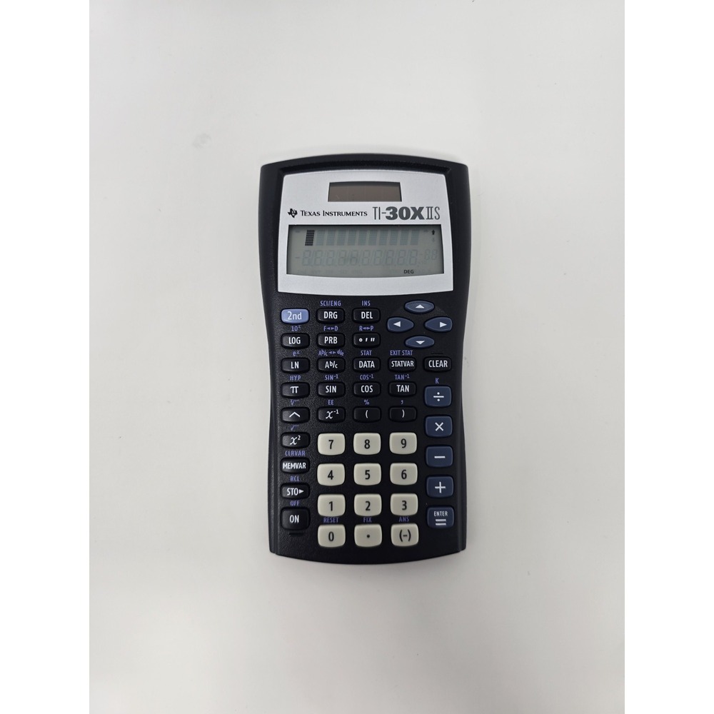 Texas Instruments TI-30X IIS Scientific Calculator w/ Cover – Tested